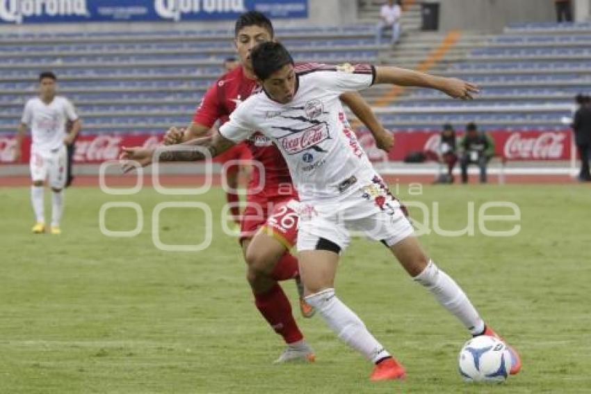 FÚTBOL . LOBOS BUAP VS CORAS