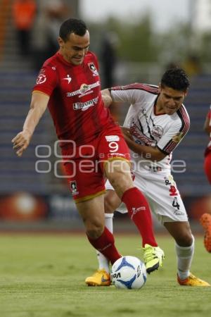 FÚTBOL . LOBOS BUAP VS CORAS
