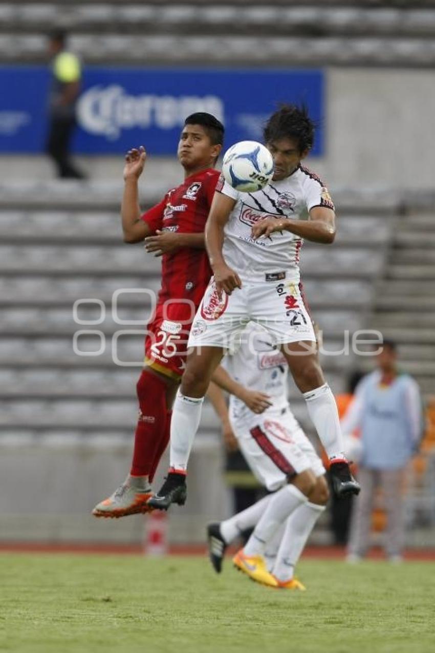 FÚTBOL . LOBOS BUAP VS CORAS