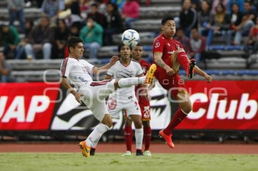 FÚTBOL . LOBOS BUAP VS CORAS
