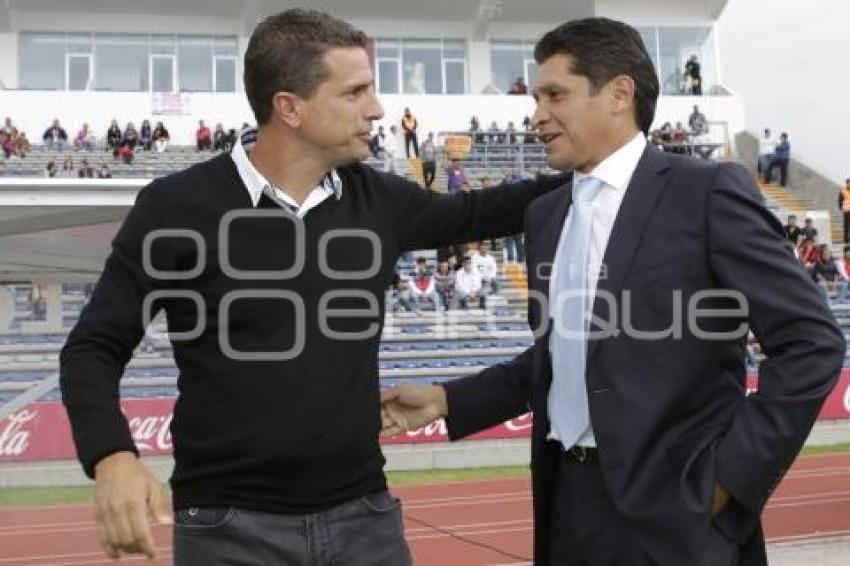 FÚTBOL . LOBOS BUAP VS CORAS