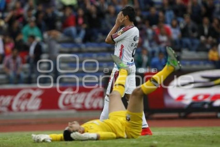 FÚTBOL . LOBOS BUAP VS CORAS