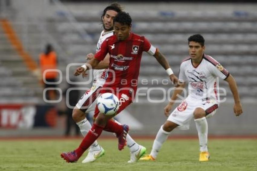 FÚTBOL . LOBOS BUAP VS CORAS