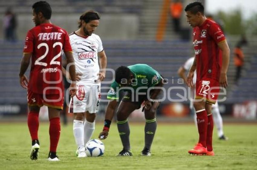 FÚTBOL . LOBOS BUAP VS CORAS