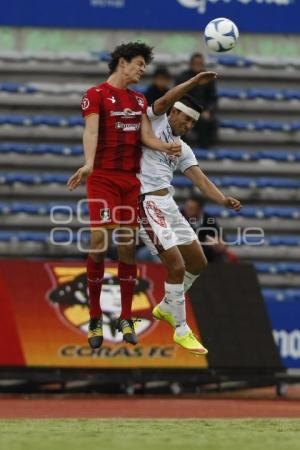 FÚTBOL . LOBOS BUAP VS CORAS