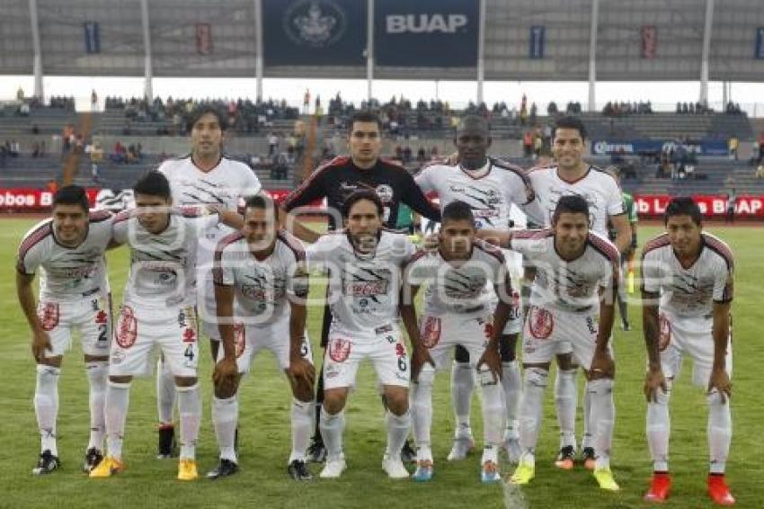 FÚTBOL . LOBOS BUAP VS CORAS
