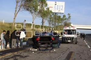 ACCIDENTE AUTOPISTA MÉXICO-PUEBLA