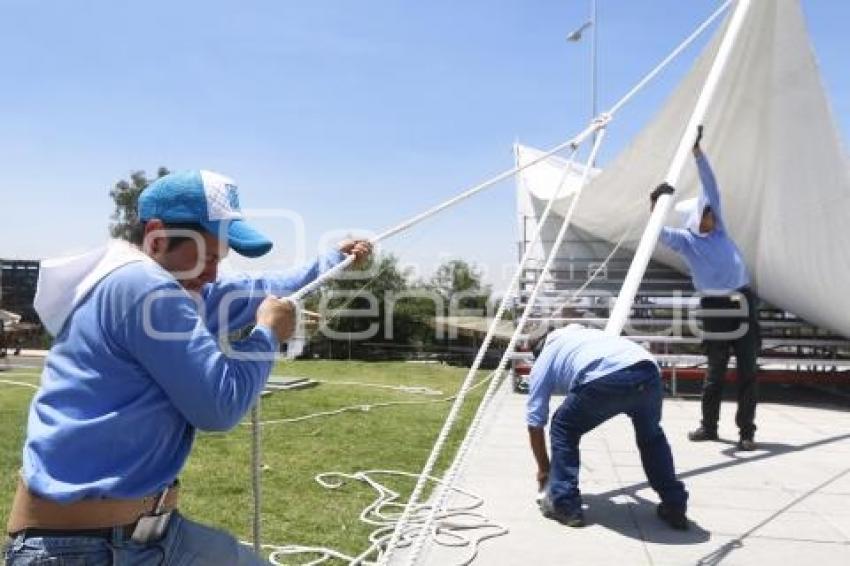 MES PATRIO . PREPARATIVOS