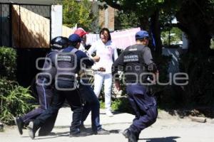 SAN MARTÍN TEXMELUCAN . DETENCIÓN ASALTANTE