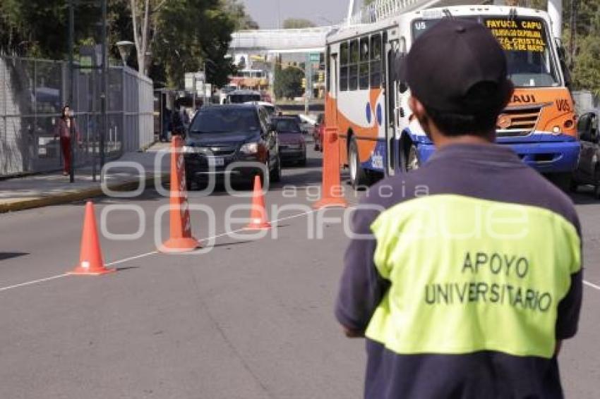 REORDENAMIENTO VIAL . BUAP