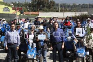 ENTREGA DE APOYOS PARA EL CAMPO