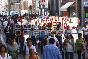 MANIFESTACIÓN MAESTROS CNTE