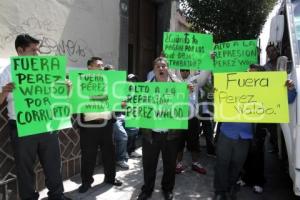 MANIFESTACIÓN TRANSPORTISTAS ANTORCHA CAMPESINA