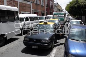 MANIFESTACIÓN TRANSPORTISTAS ANTORCHA CAMPESINA