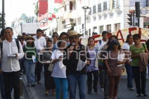 MANIFESTACIÓN MAESTROS CNTE