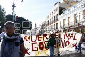 MANIFESTACIÓN MAESTROS CNTE