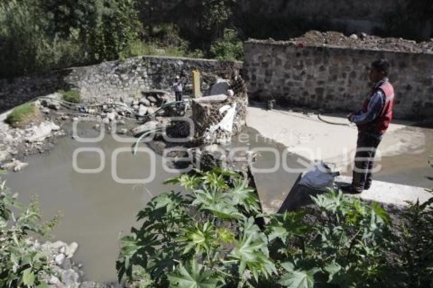 INFRAESTRUCTURA . DESVÍO DE AGUAS . EX-FABRICA LA CONSTANCIA