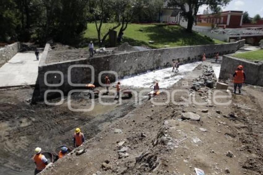 INFRAESTRUCTURA . DESVÍO DE AGUAS . EX-FABRICA LA CONSTANCIA