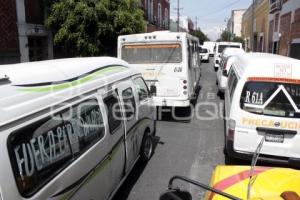 MANIFESTACIÓN TRANSPORTISTAS ANTORCHA CAMPESINA