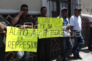 MANIFESTACIÓN TRANSPORTISTAS ANTORCHA CAMPESINA