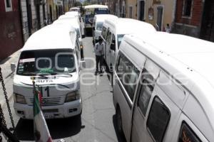 MANIFESTACIÓN TRANSPORTISTAS ANTORCHA CAMPESINA