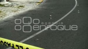 MUERE MOTOCICLISTA TRAS ROBO