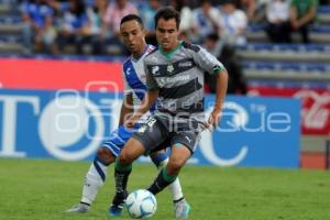 FUTBOL . PUEBLA FC VS SANTOS
