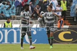 FUTBOL . PUEBLA FC VS SANTOS