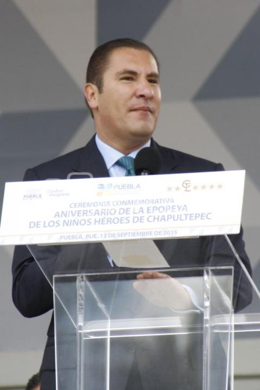 CEREMONIA ANIVERSARIO NIÑOS HÉROES