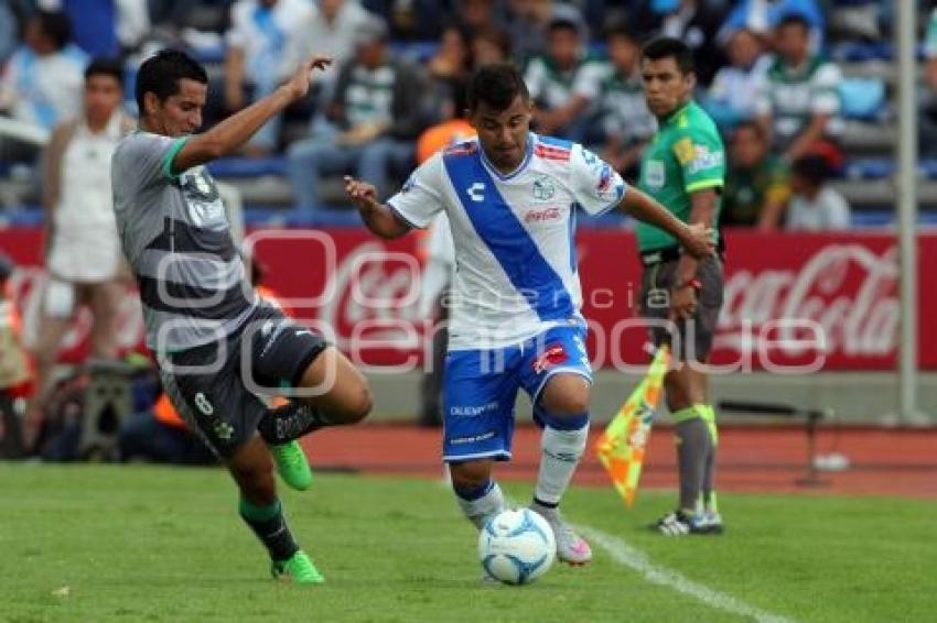 FUTBOL . PUEBLA FC VS SANTOS