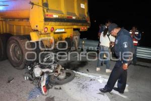 MOTOCICLISTA MUERTO PERIFÉRICO