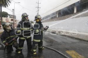 INCENDIO FÁBRICA TEXTIL