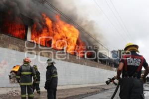 INCENDIO FÁBRICA TEXTIL