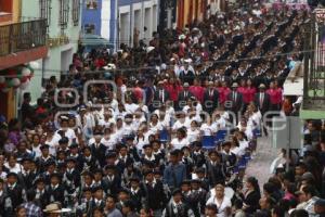 FIESTAS PATRIAS . DESFILE CHOLULA