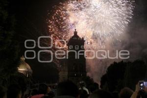 FUEGOS ARTIFICIALES . GRITO DE INDEPENDENCIA