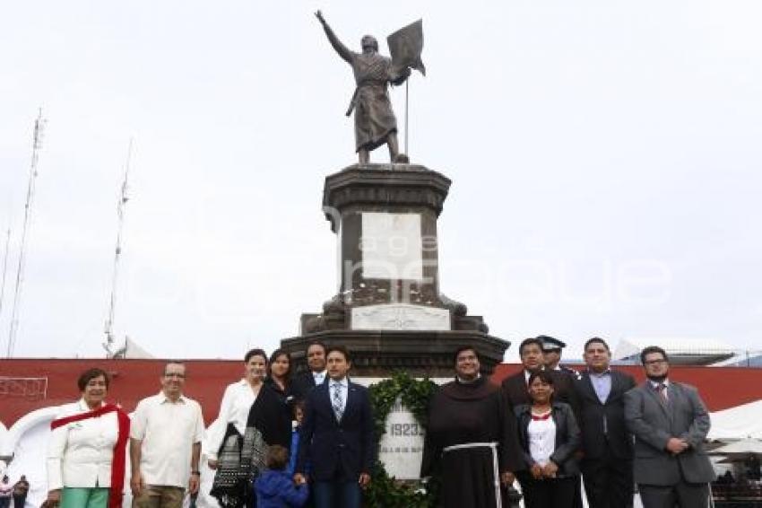 DEVELACIÓN ESCULTURA MIGUEL HIDALGO