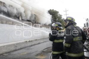 INCENDIO FÁBRICA TEXTIL