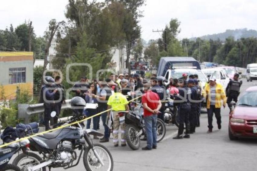 ACCIDENTE CARRETERA TEXMELUCAN