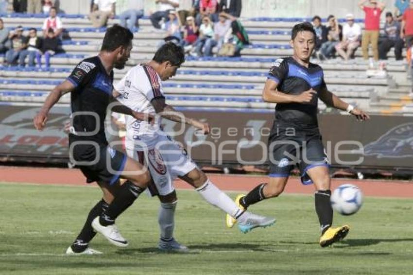 FÚTBOL . LOBOS BUAP VS CELAYA