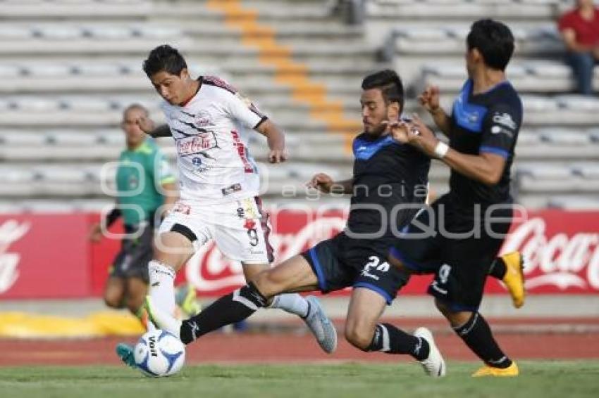 FÚTBOL . LOBOS BUAP VS CELAYA