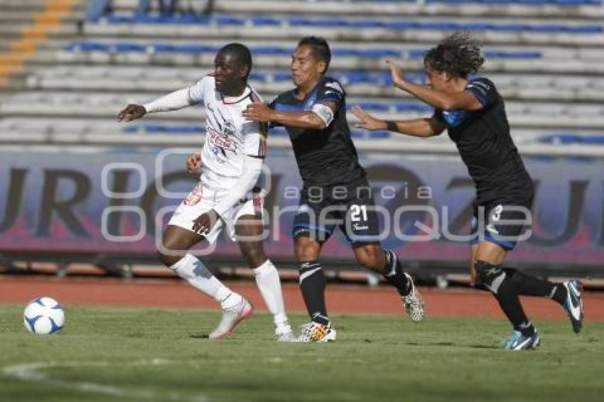 FÚTBOL . LOBOS BUAP VS CELAYA