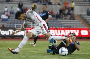 FÚTBOL . LOBOS BUAP VS CELAYA