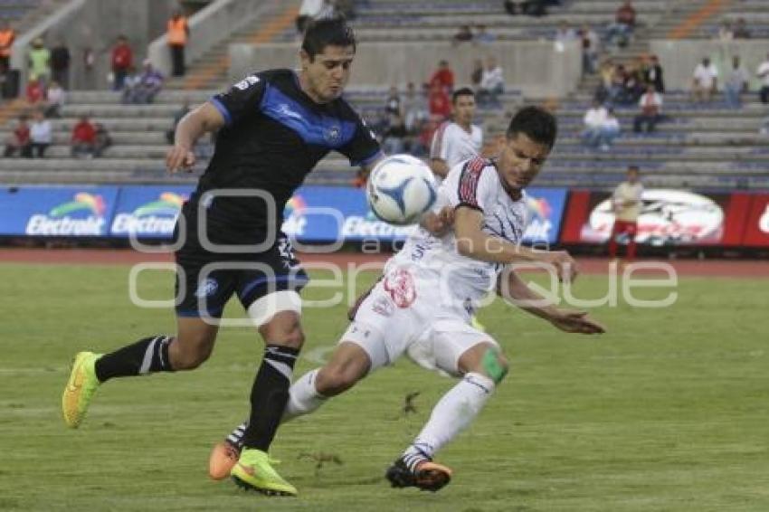 FÚTBOL . LOBOS BUAP VS CELAYA