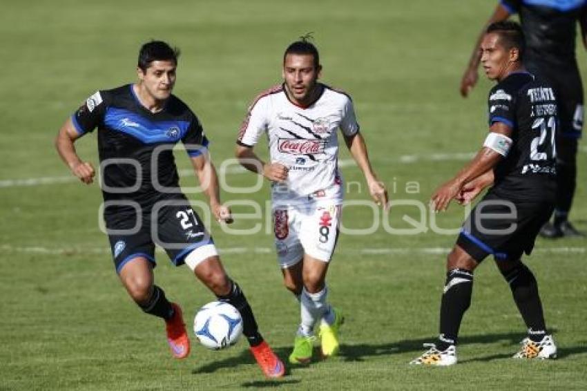 FÚTBOL . LOBOS BUAP VS CELAYA