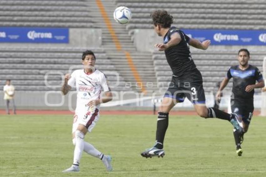 FÚTBOL . LOBOS BUAP VS CELAYA