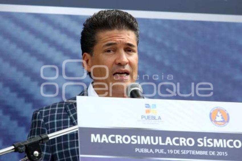 MACRO SIMULACRO SISMO . CASA AGUAYO