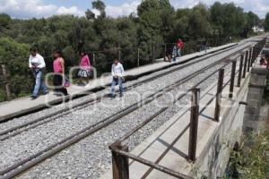 TREN TURÍSTICO . RECORRIDO