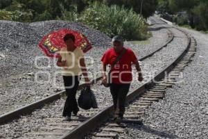 TREN TURÍSTICO . RECORRIDO