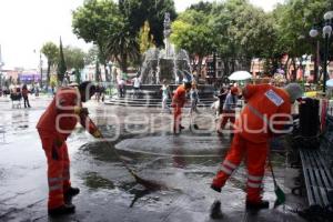 LIMPIEZA ZÓCALO 