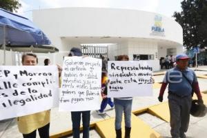 MANIFESTACIÓN MAESTROS DESPEDIDOS